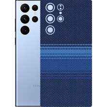 Kapps Samsung Galaxy S22 Ultra ile Uyumlu Rainbow Serisi Premium Arka Kapak Kaplama(Kenarlar Yoktur!)