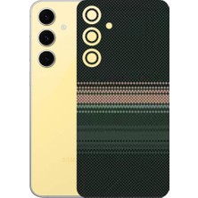 Kapps Samsung Galaxy S24 Fe ile Uyumlu Rainbow Serisi Premium Arka Kapak Kaplama(Kenarlar Yoktur!)