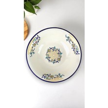 İnci Emaye 32 cm 3.5litre Emaye Leğen Çırpma ve Karıştırma Kabı, Hamur Leğeni. Meyvelik. Çeyiz. Büyük Kase