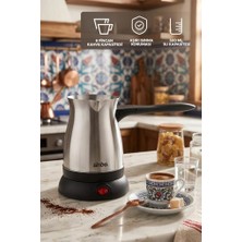 Sinbo SCM-9038 Elektrikli Türk Kahve Makinesi 5 Fincan 500 ml Paslanmaz Çelik Cezve