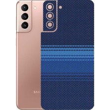 Kapps Samsung Galaxy S21 Plus ile Uyumlu Rainbow Serisi Premium Arka Kapak Kaplama(Kenarlar Yoktur!)