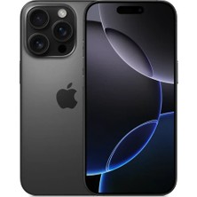 Apple Yenilenmiş iPhone 16 Pro 128 GB - Siyah Titanyum - A Kalite