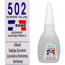 Hace Bazaar Evobond 502 Japon Yapıştırıcısı Süper Glue 20 gr