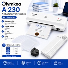 Olymkea A230S 4IN1SET Laminasyon Makinesi ( A4 )
