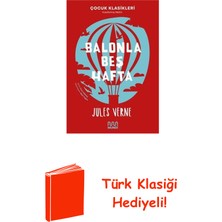 Mundi Balonla Beş Hafta - Çocuk Klasikleri - Kısaltıl... + Türk Klasiği Hediye