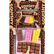 Oyuncak Sahili Çikolata Sukuşi Gerçek Kokulu Yeni Trend Dumpling Slow Rising Chocolate 1 adet Stres Oyuncağı Viral Squishy Sıkılabilir Oyuncak Renkler Karışık