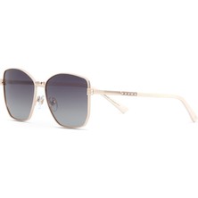Despada Ds 2397 C3 Cat Eye Altın Kadın Güneş Gözlüğü