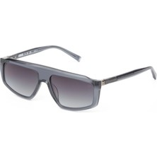 Hermossa Hm 1618 C3 Dikdörtgen Açık Gri Unisex Güneş Gözlüğü