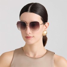 Hermossa Hm 1703 C3 Oval Rose Gold Kadın Güneş Gözlüğü