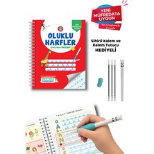 Çocuk Akademi Oluklu(Kabartmalı) Sihirli Uçan Kalemli Harfler Kitabı