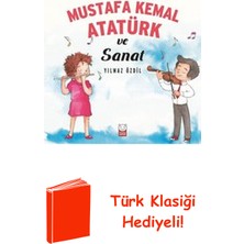 Kırmızı Kedi Yayınevi Mustafa Kemal Atatürk ve Sanat + Türk Klasiği Hediye