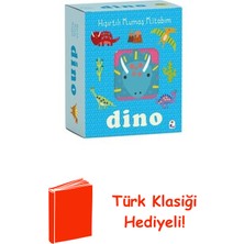 İndigo Çocuk Dino - Hışırtılı Kumaş Kitabım + Türk Klasiği Hediye