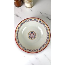 İnci Emaye 40 cm 8litre Emaye Leğen Çırpma ve Karıştırma Kabı, Hamur Leğeni,meyvelik, Çeyiz, Hediye, Büyük Kase