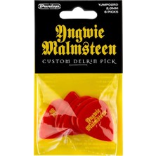 Jim Dunlop YJMP02RD Malmsteen 6'lı Paket Gitar Pena (2.0 Mm)