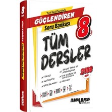 Ankara Yayıncılık 8. Sınıf Güçlendiren Soru Bankası Ciltsiz Kitap 496 Sayfa