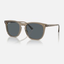 Ray-Ban 0RB2210 6765R5 53 Unisex Güneş Gözlüğü Metal Çerçeve UV Filtreli Kahverengi Cam