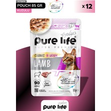Pure Life Plus Chunks In Gravy Adult Lamb 12LI