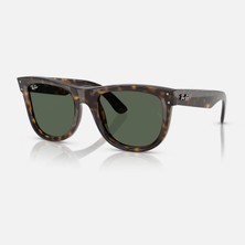 Ray-Ban Rb R0502S 6790VR 50 Wayfarer Reverse Unisex Güneş Gözlüğü 50 mm Kahverengi Çerçeve ve Yeşil Cam ile Şık Tasarım