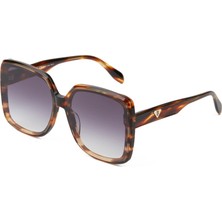 Blancia Milano BC 1280 C2 Kare Havana Kahve Kadın Güneş Gözlüğü
