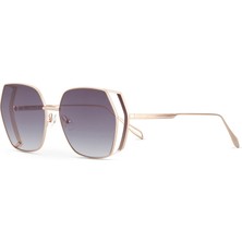 Blancia Milano Bc 1297 C3 Cat Eye Altın  Kadın Güneş Gözlüğü