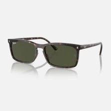 Ray-Ban  0RB4435 902/31 56 Güneş Gözlüğü Kahverengi Çerçeve ve Yeşil Cam ile Şık Tasarım
