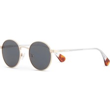 Despada Ds 2341 C3 50 Unisex Yuvarlak Gold Metal Güneş Gözlüğü