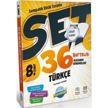 Ünlüler Karması 8. Sınıf SET Türkçe 36 Hafta Kazanım Denemeleri Ü