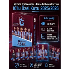 Mythos Cards Mythos Pulse Trabzonspor Futbolcu Kartları 10'lu Özel Kutu 2025/2026 | Resmi Lisanslı