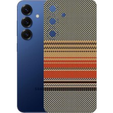 Kapps Samsung Galaxy S25 ile Uyumlu Rainbow Serisi Premium Arka Kapak Kaplama(Kenarlar Yoktur!)