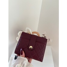 Laletto Bags Kadın Kapitone Detaylı Suni Deri Cüzdan