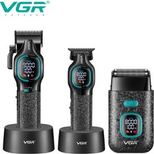Vgr V-886 S3 Profesyonel Berber Combo Seti Salon ve Erkek Kullanımına Yönelik