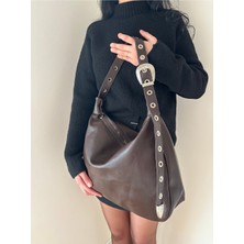 Laletto Bags Kadın Frezya Model Kemer Detaylı Çapraz Çanta