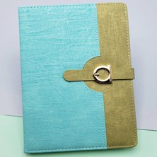 Hace Bazaar Termo Deri Defter Turkuaz