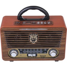 Meela M115 Dvs USB Sd Bluetooth Nostaljik Radyo