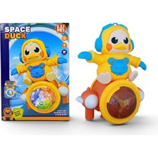 Prestij Space Duck Işıklı Müzikli Dans Eden Ördek Robot