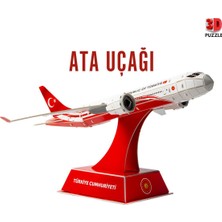 Pal Oyuncak Ata Uçağı Modeli 3D Puzzle Uçak Maketi