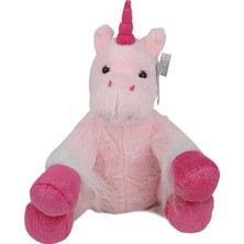 Pembe Boynuzlu Unicorn Peluş 40 cm