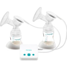 Mamajoo Elektrikli USB Çiftli Göğüs Pompası 250 ml | 20 Kademe Ayarı