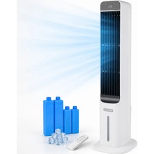 Econat EC5 5L Sulu Soğutucu, Kumandalı, 80W, 3 Hız Kademeli Hava Soğutucu