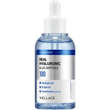 Wellage Real Hyaluronic Blue Ampoule | Yoğun Nemlendirici Ampul 60 ml