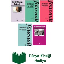Ayrıntı Yayınları Michel Foucault 5 Kitap Seti + Dünya Klasiği Hediye