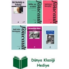 Ayrıntı Yayınları Michel Foucault 6 Kitap Seti + Dünya Klasiği Hediye