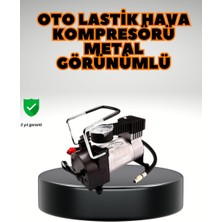 Metal Gövde Lastik Şişirme Kompresörü Suv 4x4 Uyumlu - NEXORA4018-4445