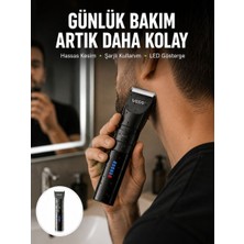 Erkek Saç ve Sakal Kesme Makinesi – Su Geçirmez Sessiz Motorlu Yeni Nesil - NEXORA5909-7515