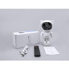 Çocuklara Özel Projeksiyon Astronot Lamba Speaker Sevimli - NEXORA8178-7459