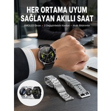 Akıllı Saat Adımsayar Nabız Ölçer Titreşim Özellikli Çağrı Cevaplama Sosy - NEXORA7015-1