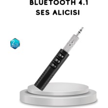 Mini Bluetooth Ses Alıcısı 3.5mm Girişli Kablosuz Müzik Adaptörü - NEXORA6556-8286