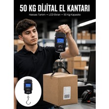 50 kg Dijital El Terazisi Cep Tartısı El Kantarı Terazi Yeni Nesil - NEXORA1343-8079