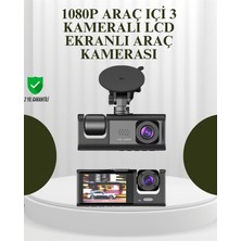 G-Sensörlü 3'lü Kayıtlı Araç Kamerası - NEXORA2503-9651
