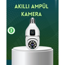 360 Derece Panoramik Wifi Kamera – Full Hd Ev Güvenlik Sistemi - NEXORA4370-9005